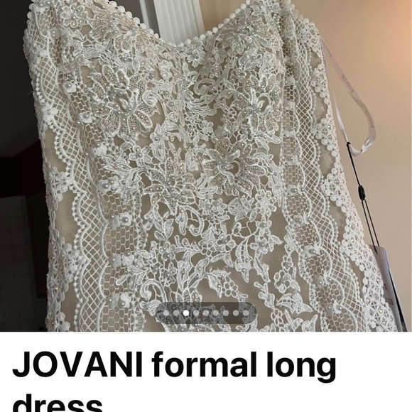 NEW with tags Jovani wedding gown Size 2 with tags no alterations smoke free - Picture 9 of 12